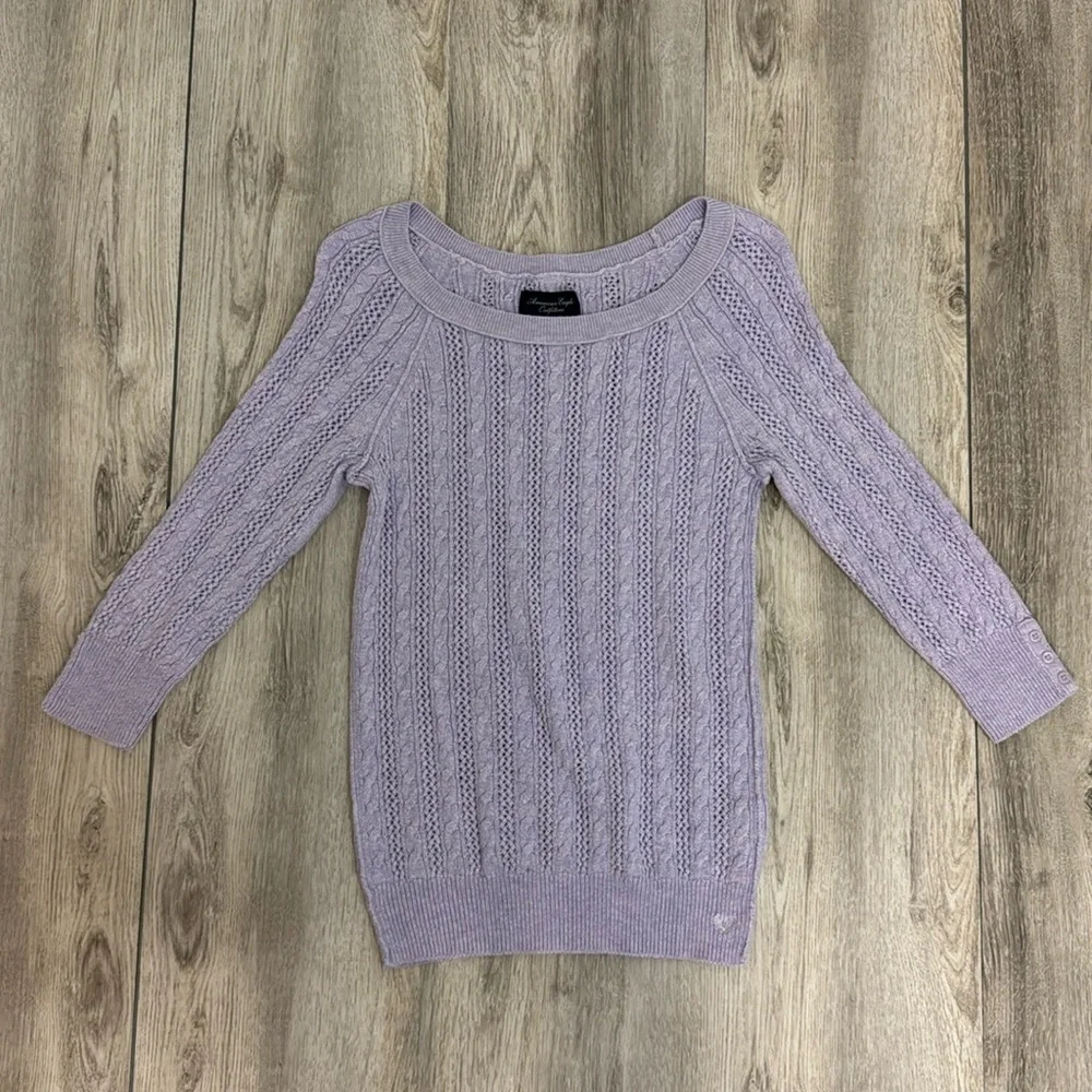 American Eagle Outfitters women’s purple medium sweater